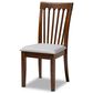 Baxton Studio Lida 5-Piece Dining Set in Grey/Walnut Brown, , large