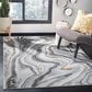 Safavieh Craft 4" x 6" Grey and Gold Area Rug, , large