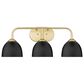 Golden Lighting Zoey 3-Light Bath Vanity in Olympic Gold, , large