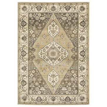 Oriental Weavers Florence Evanston 661I 2"3" x 7"6" Beige Scatter Rug, , large
