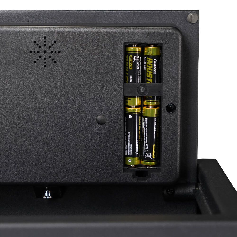 Stack-On Drawer Safe with Electronic Lock in Black, , large