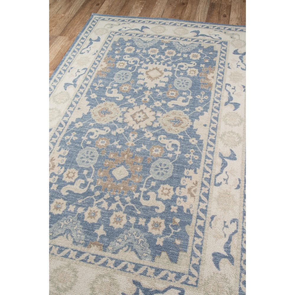 Momeni Anatolia ANA-7 5&#39;3&quot; x 7&#39;6&quot; Light Blue Area Rug, , large