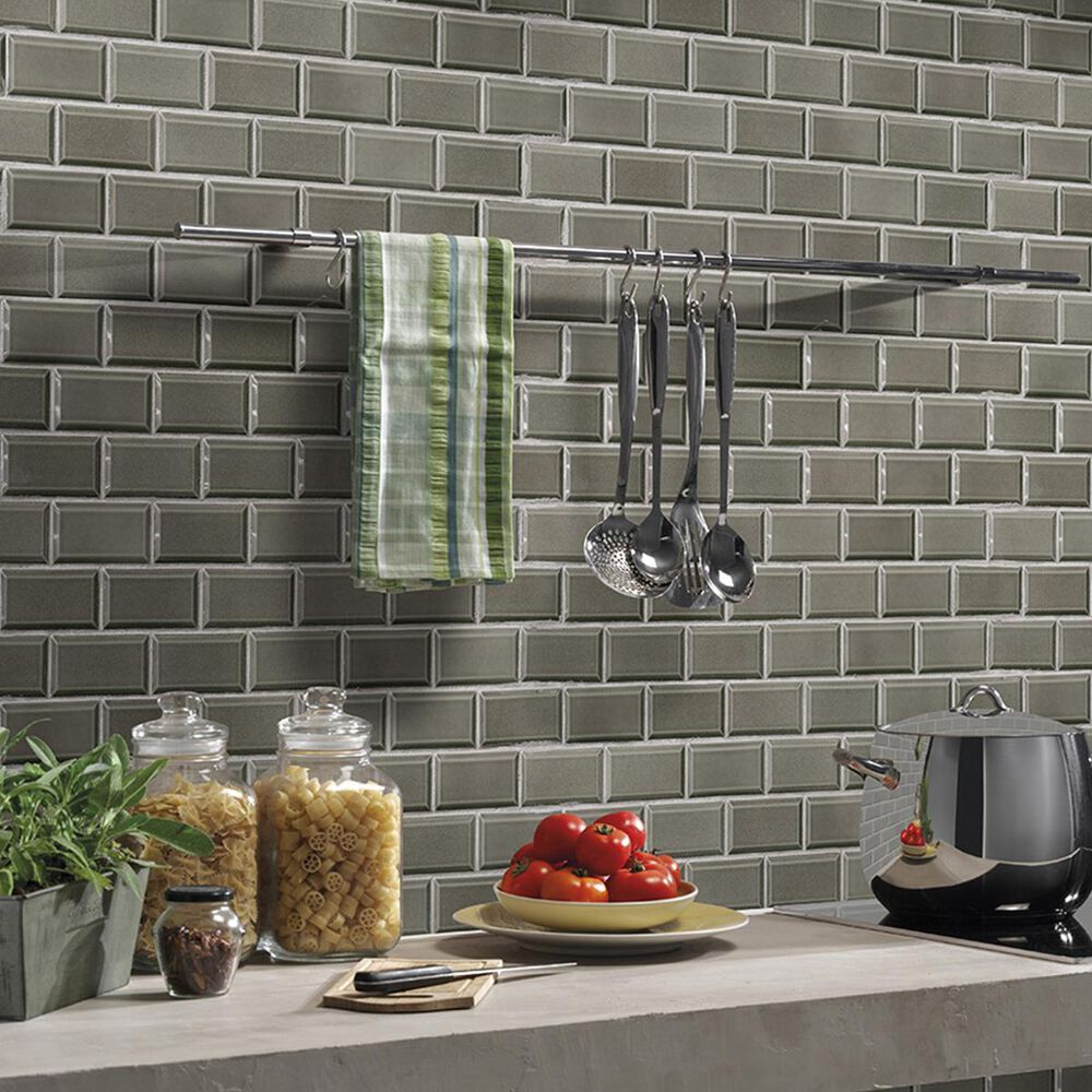 MS International Charcoal Subway Tile 2" x 4", , large