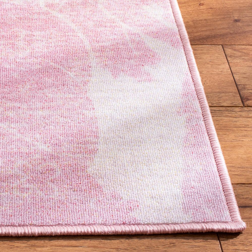 Safavieh Disney Princess Assurance 3&#39;3&quot; x 5&#39;3&quot; Pink and Purple Kids Rug, , large