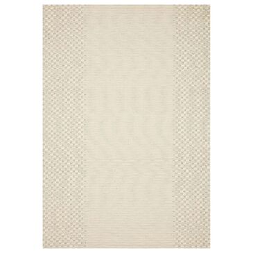 ED Ellen DeGeneres Crafted by Loloi Burbank BUR-01 7"9" x 9"9" Ivory Area Rug, , large