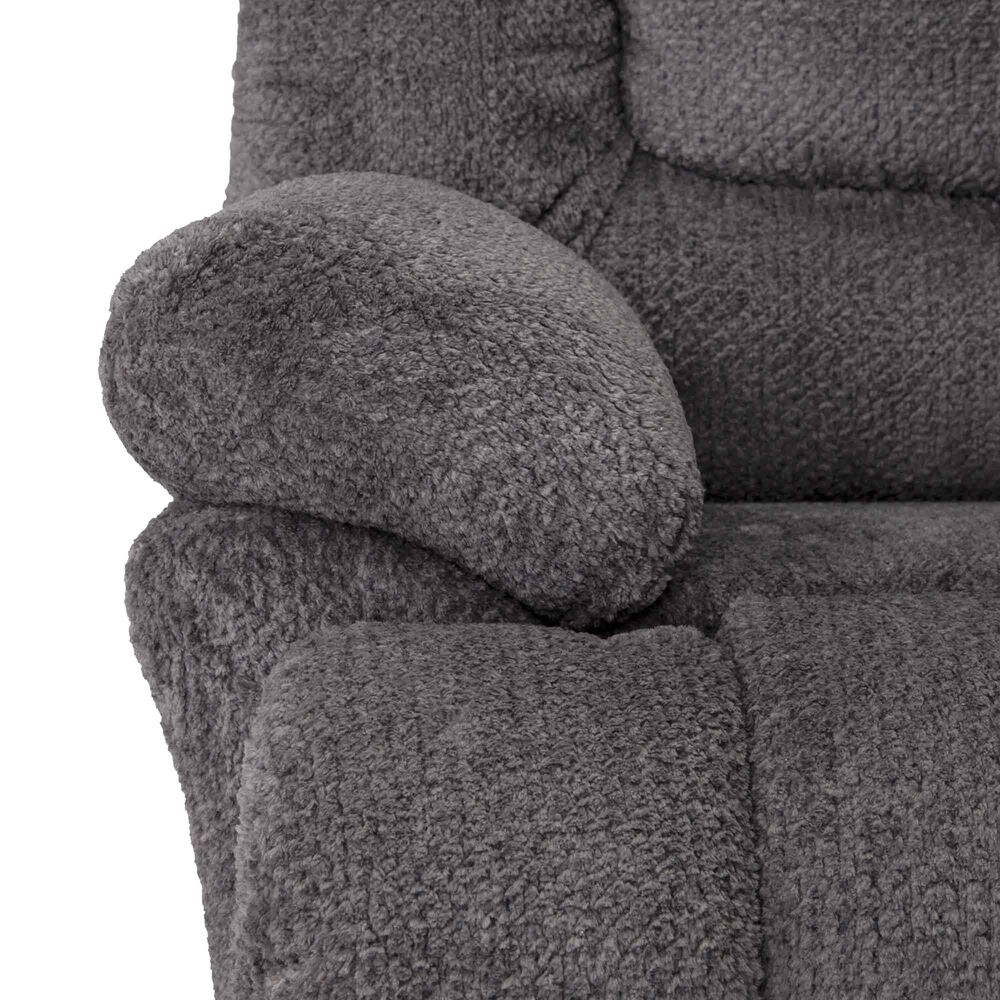 Moore Furniture Everest Oversized Rocker Recliner in Nucleus Cement, , large