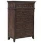 Belle Furnishings Paradise Valley 5-Piece King Bedroom Set in Saddle Brown, , large