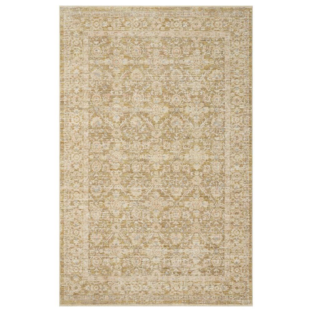 Loloi Elora Moss and Clay 4" x 5"7" Area Rug, , large