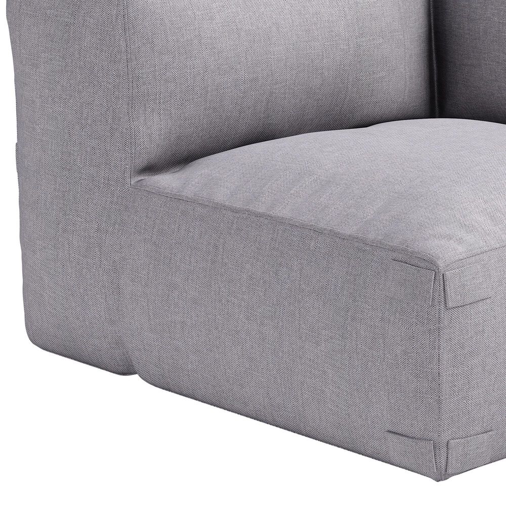 Zuo Modern Luanda Corner Chair in Gray, , large