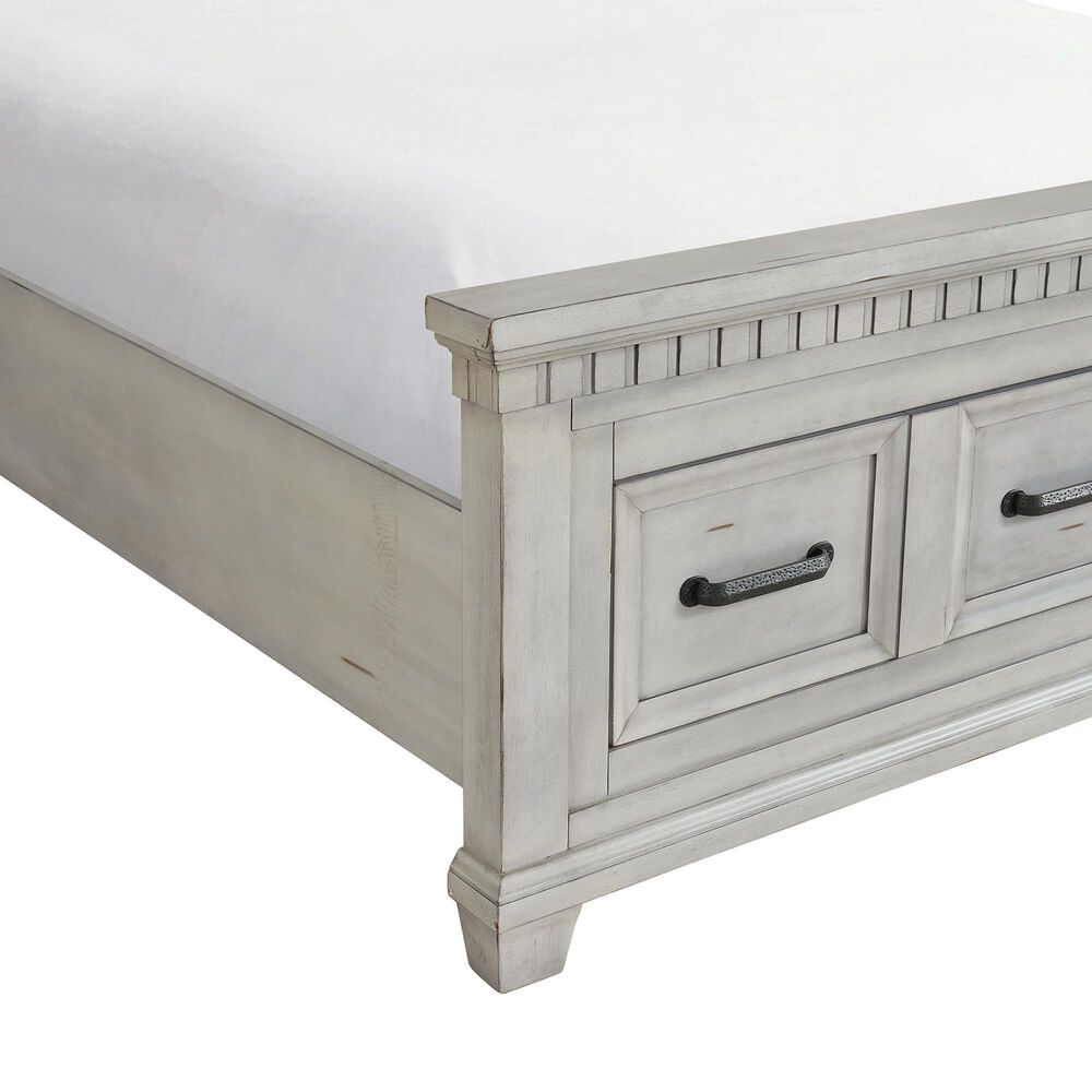 Mayberry Hill Mccoy Queen Storage Bed in Antique White, , large