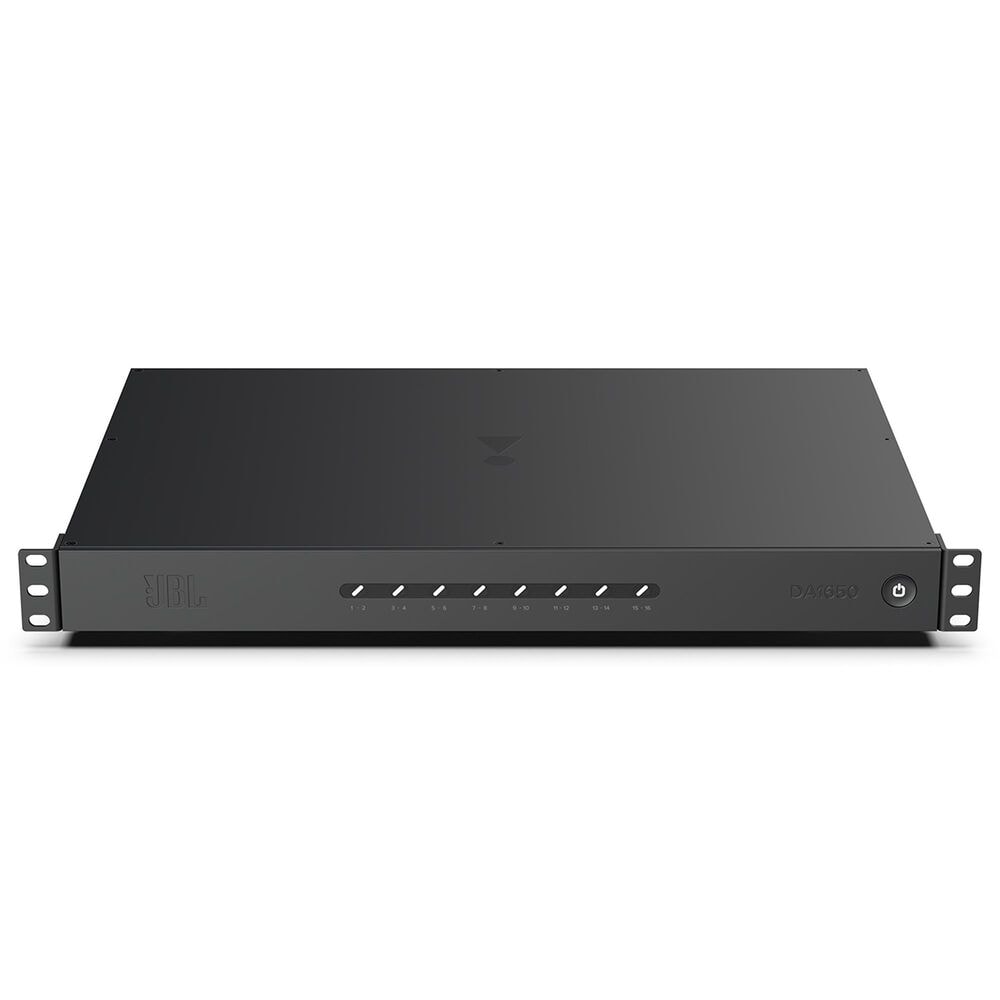 JBL DA 16-Channel Distribution Amplifier in Black, , large