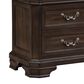 New Heritage Design Lynhurst 2-Drawer Nightstand in Walnut Brown, , large