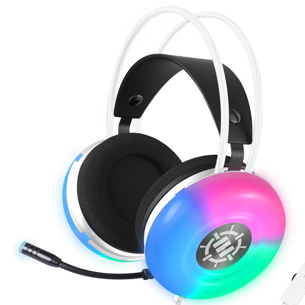 Accessory Power Theorem 3 Gaming Headset with Built-In Bass Resonators in White, , large