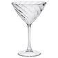 LeadingWare Spiral Tritan 9 Oz Martini Glass in Clear, , large