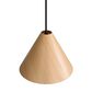 Golden Lighting Conique 1-Light Mini Pendant in Light Walnut, , large