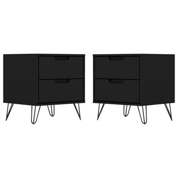 Dayton Rockefeller Nightstand 2.0 (Set of 2) in Black, , large