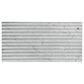 Soho Studio Carver Barcode Carrara 12" x 24" Polished Marble Tile, , large