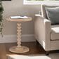 Linon Home Decor Aurora Round Side Table in Natural, , large