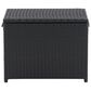 CorLiving Parksville Patio Cooler Table in Black, , large