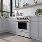 Forno Paolo 30" Freestanding Electric Range in White, , large