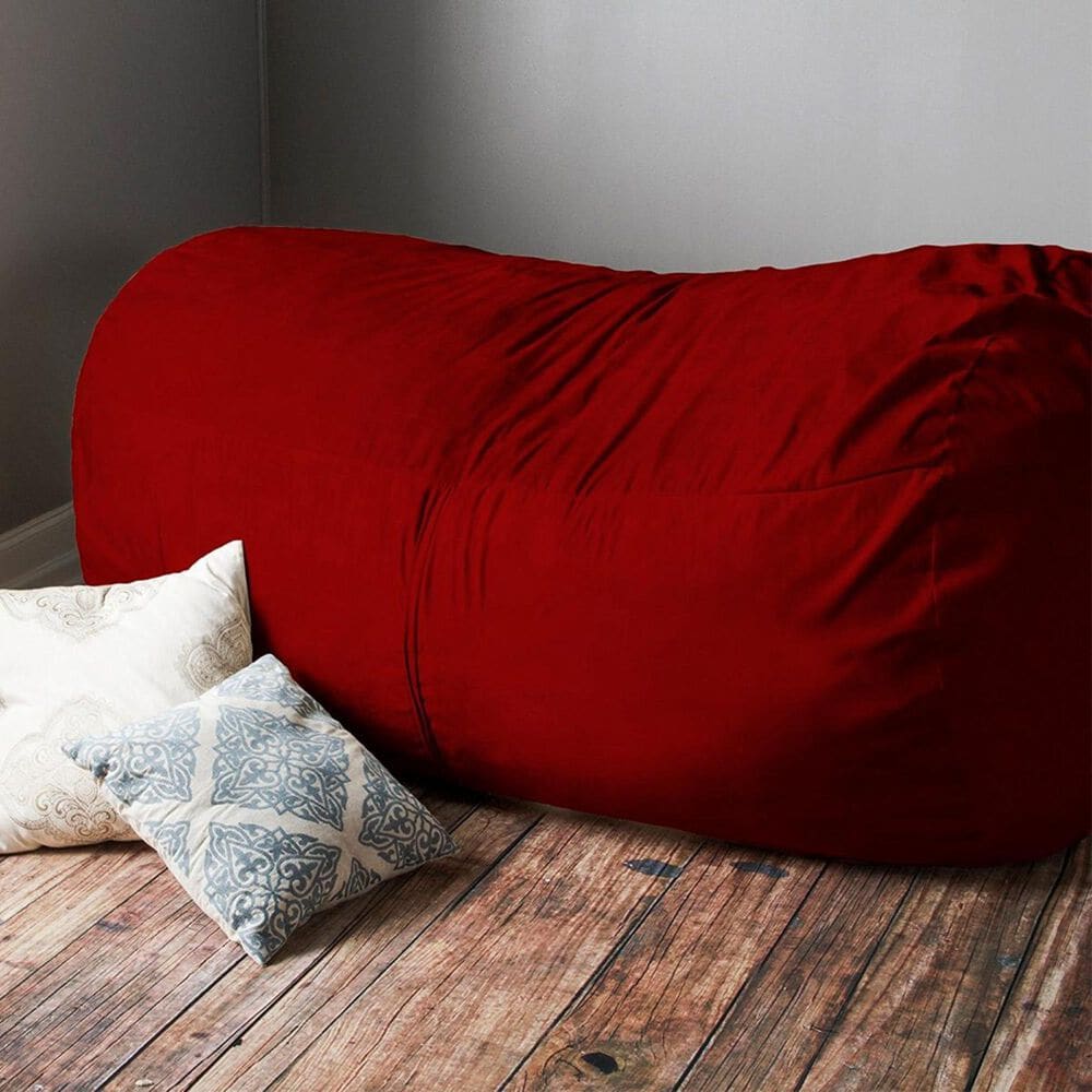 Jaxx 7' Giant Bean Bag Sofa in Cinnabar, , large
