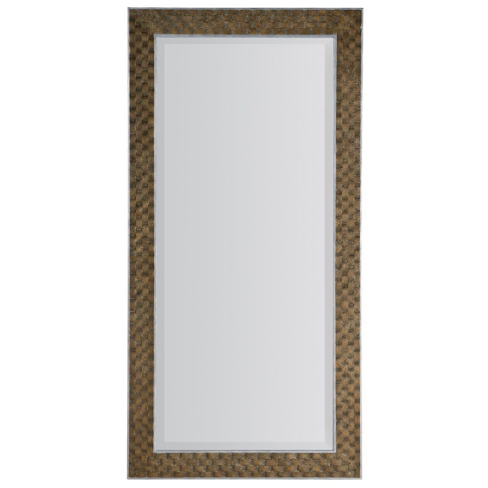 Hooker Furniture Sundance Floor Mirror in Dark Brown and Silver, , large