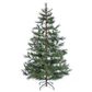 The Gerson Company 7.5" Pre-Lit Artificial Christmas Tree in Green, , large