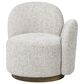 Jennifer Taylor Home Duo Right Arm Facing Swivel Accent Chair in Multi-Greige Beige, , large