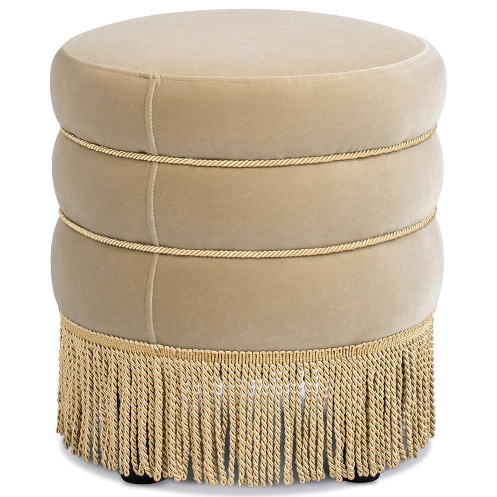 Jennifer Taylor Home Edward Pouf in Fawn Brown, , large