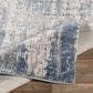 Surya Alpine ALP-2309 2" x 2"11" Blue, Charcoal, Medium Gray, Gray and Off-White Area Rug, , large