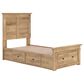 Ashley Makidern 4-Piece Twin Storage Bedroom Set with Five Drawers in Natural Brown, , large