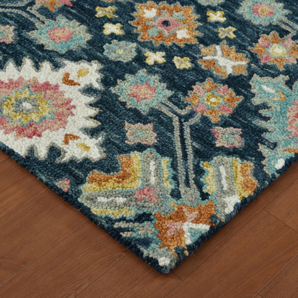 Amer Rugs Jackson JAC-3 Navy 2&#39; x 3&#39; Area Rug, , large