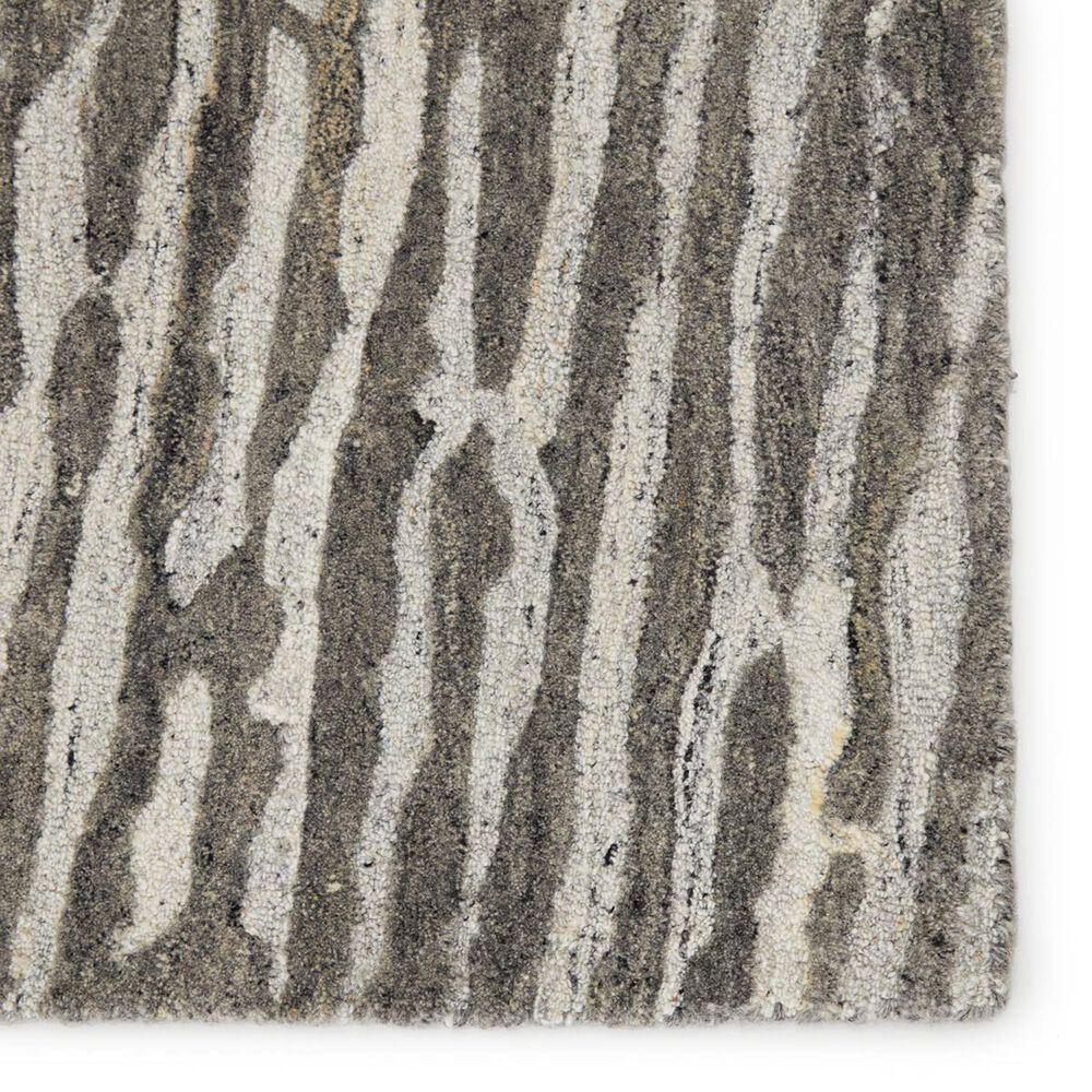 Jaipur Pathways by Verde Home Stockholm 2&#39;6&quot; x 10&#39; Steeple Gray Runner, , large