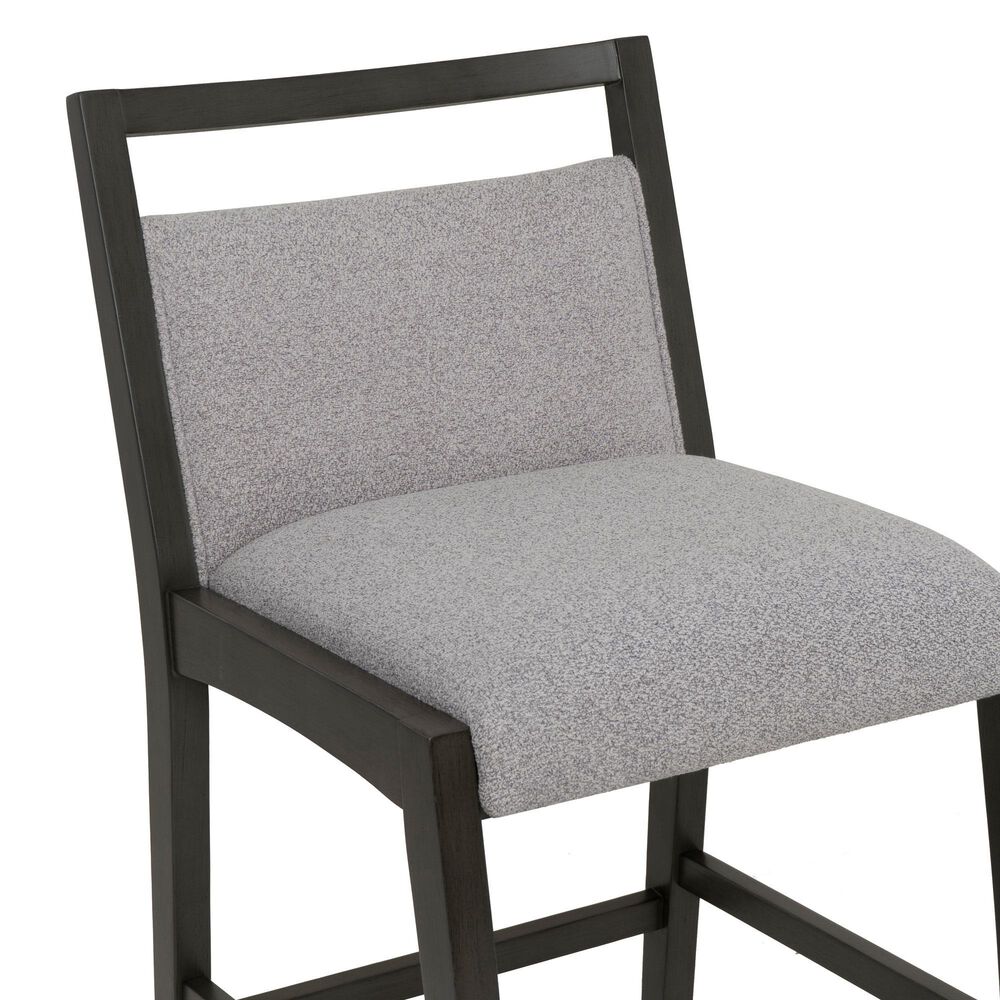Linon Home Decor Skylar Counter Stool in Grey, , large