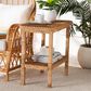 Baxton Studio Minahasa Side Table in Light Honey, , large