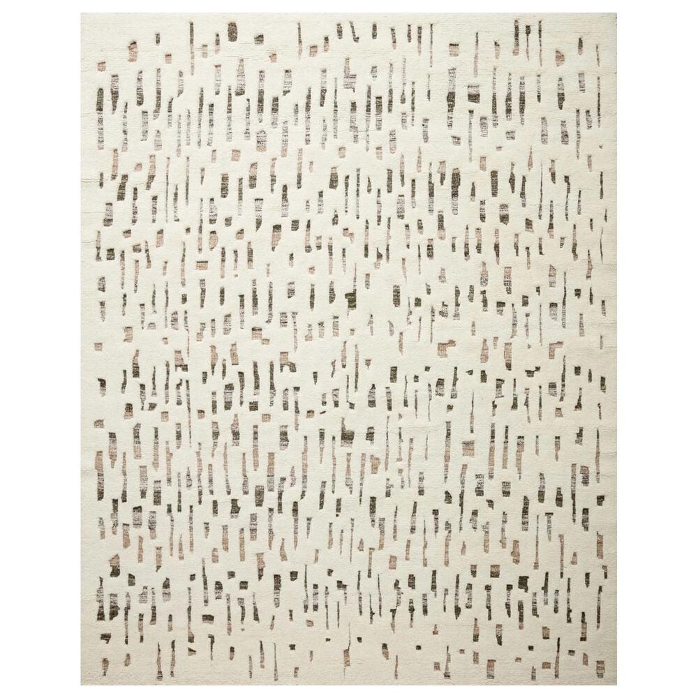 Loloi Bennett 2" x 3" Ivory and Forest Area Rug, , large