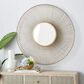 Maple and Jade Modern Metal Wall Mirror in Gold, , large