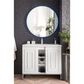 James Martin Vanities Alicante 39.5" Single Bathroom Vanity in Glossy White and Brushed Nickel with 5 cm White Glossy Resin Top and Rectangular Sink, , large