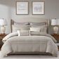 Hampton Park Carmel 9-Piece King/California King Comforter Set in Natural and Beige, , large