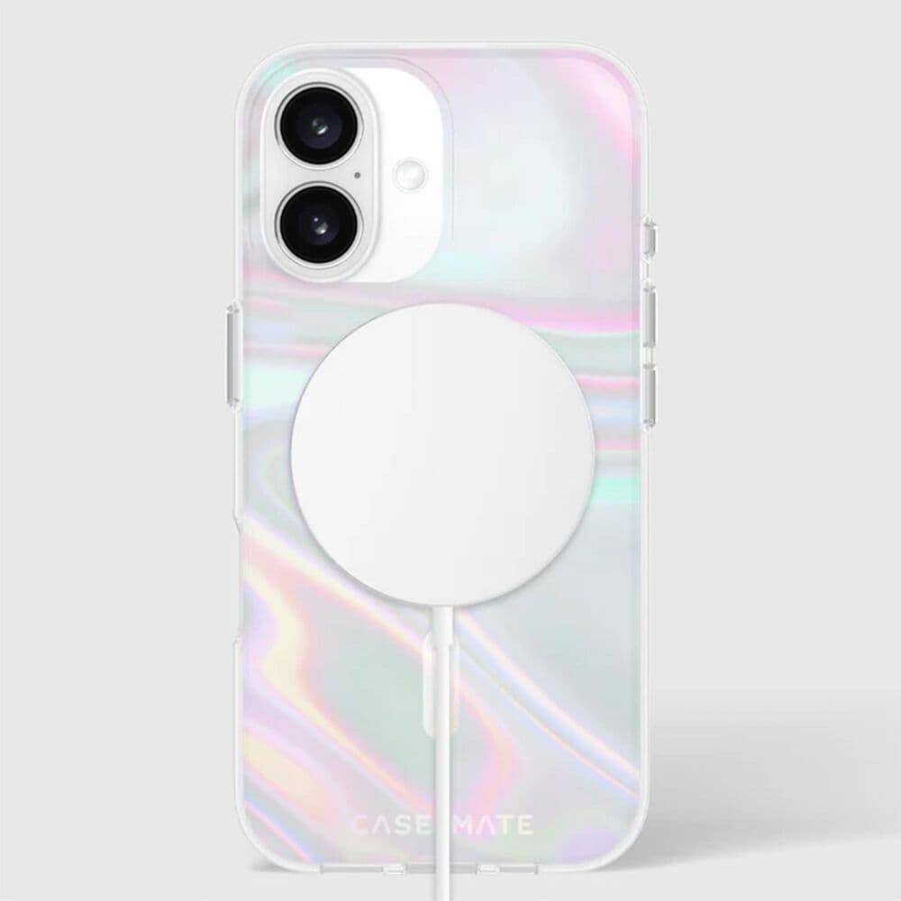 Case-Mate Soap Bubble MagSafe Phone Case for the iPhone 16, , large