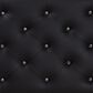 Baxton Studio Viviana Full Upholstered Headboard in Black, , large