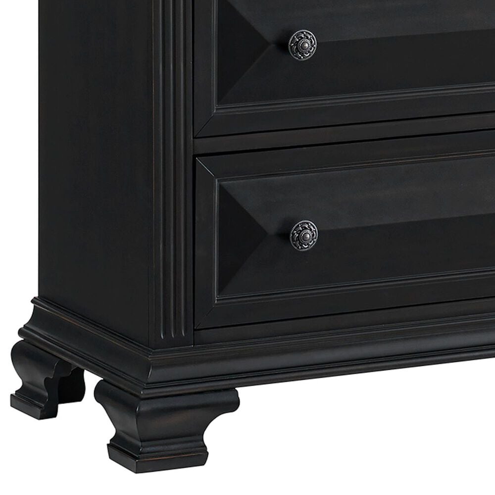 Mayberry Hill Bridgestone 3-Piece Queen Panel Bedroom Set in Black, , large