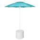 Floating Luxuries Side Table with Umbrella in White and Aruba, , large