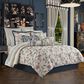J. Queen New York Parkview 4-Piece King Comforter Set in Navy, , large
