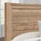 Viceray Collections Cool Rustic King Panel Plank Bed in Clear Maple, , large