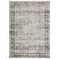 Oriental Weavers Charleston Distressed 2" x 3" Charcoal Area Rug, , large