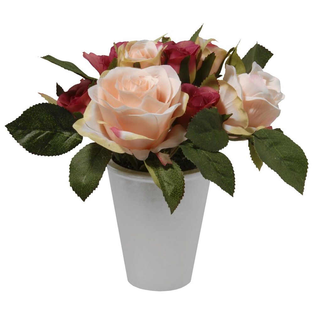 National Tree 7.5" Rose Pot, , large