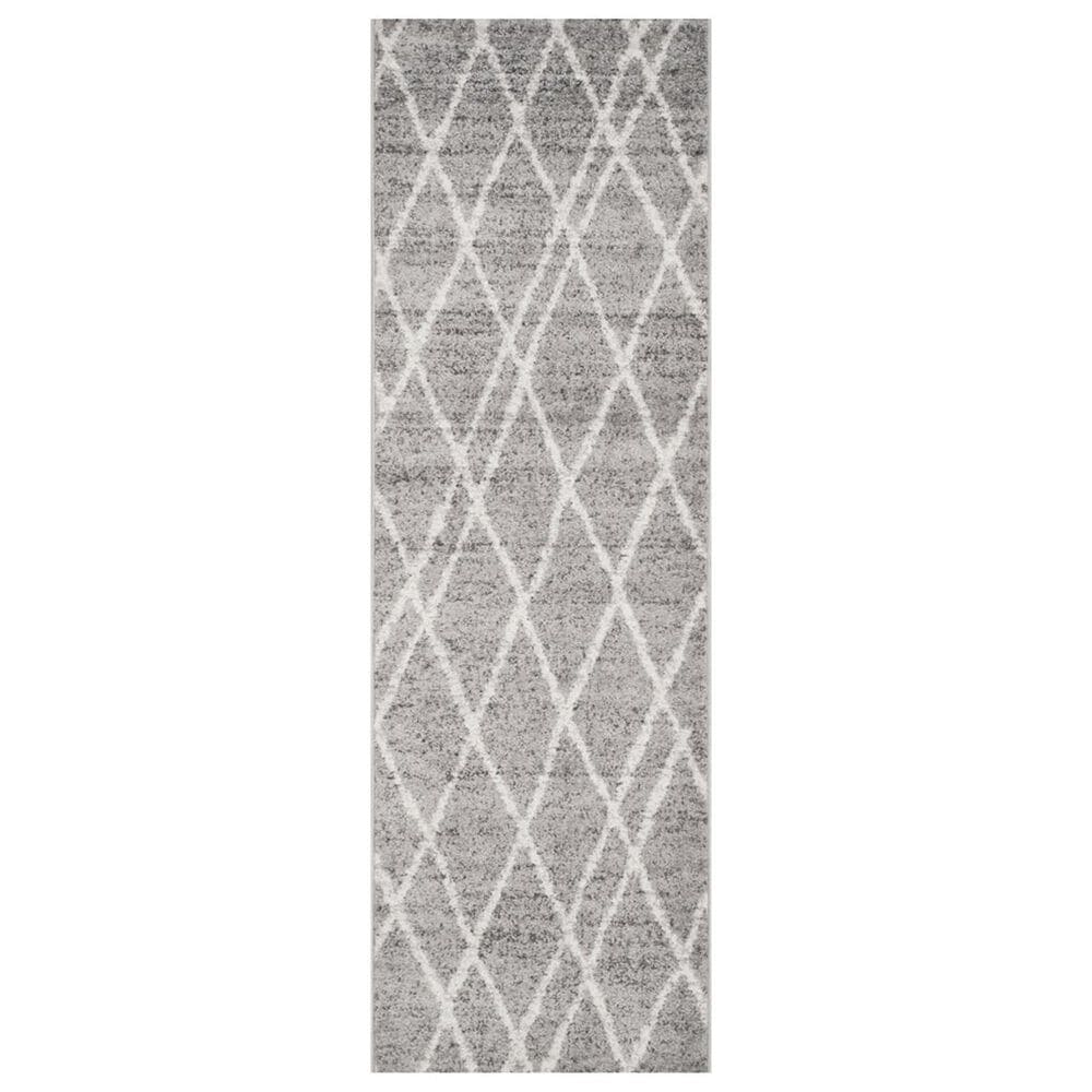 Safavieh Adirondack ADR128B 2&#39;6&quot; x 6&#39; Ivory and Silver Runner, , large