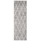 Safavieh Adirondack ADR128B 2"6" x 6" Ivory and Silver Runner, , large