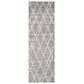 Safavieh Adirondack ADR128B 2"6" x 6" Ivory and Silver Runner, , large